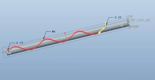 Proe建模三维立体的麻花钻零件的图文操作