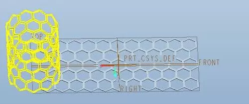 Proe建模六边形镂空物体的详细教程