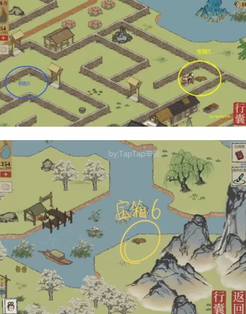 江南百景图松江府华亭重彩宝箱以及钥匙在哪里?江南百景图松江府华亭重彩宝箱和钥匙位置介绍