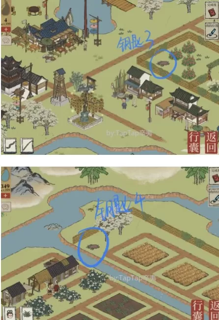 江南百景图松江府华亭重彩宝箱以及钥匙在哪里?江南百景图松江府华亭重彩宝箱和钥匙位置介绍