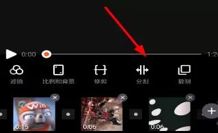 小影分割视频的操作方法
