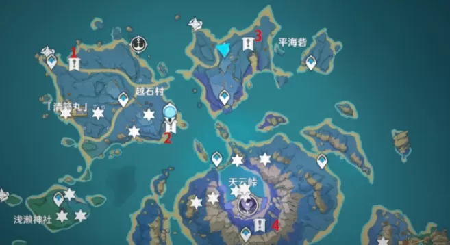原神益智海域石碑在哪里？原神益智海域石碑位置介绍