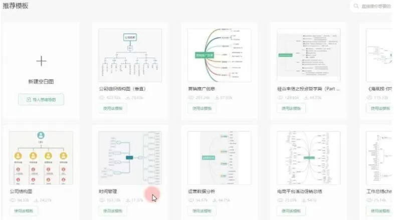 wps绘制思维导图的操作流程