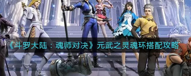 斗罗大陆:魂师对决元武之灵魂环怎么搭配?斗罗大陆:魂师对决元武之灵魂环搭配推荐