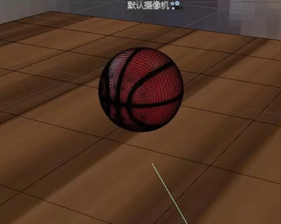 C4D制作篮球掉落动画的详细步骤