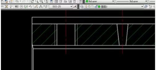 AutoCAD2018绘制剖面线的操作流程