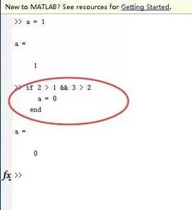 Matlab使用IF条件语句的具体方法