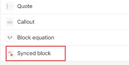 notion如何设置同步块?notion设置同步块教程