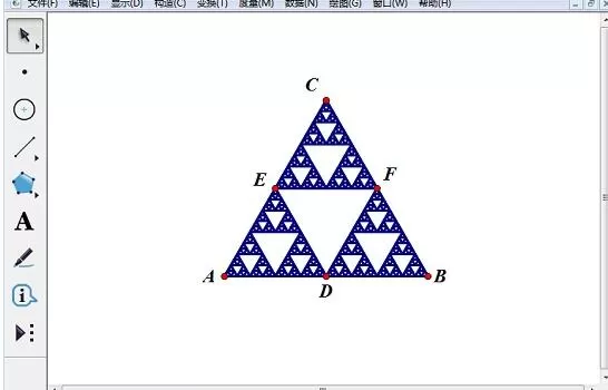 几何画板制作谢尔宾斯基三角形的图文方法
