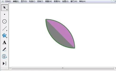 几何画板绘制花瓣图形的操作方法