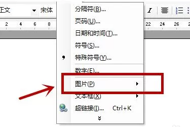 word2003插入图片并调整的详细方法