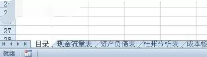 excel创建工作表目录的操作技巧
