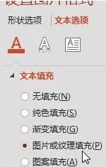 PPT在垂直文本框里填充正确的图片的简单方法