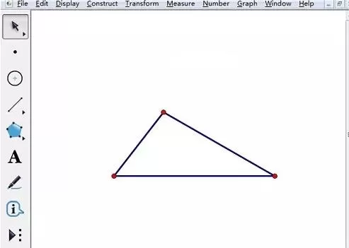 几何画板为图加上字母的详细方法