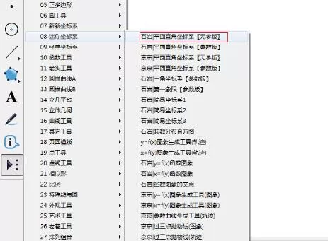 几何画板绘制平面直角坐标系的操作方法