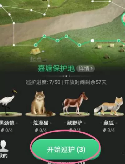 支付宝蚂蚁森林如何开启巡护?支付宝蚂蚁森林巡护开启教程