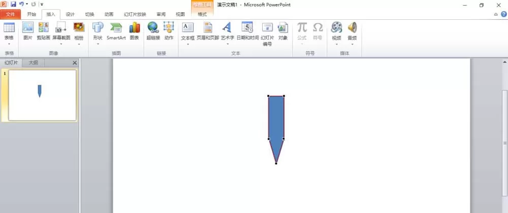 PPT设计一款彩色铅笔的操作方法