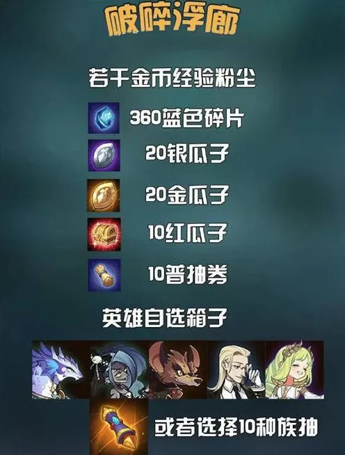 剑与远征破碎浮廊哪些奖励?剑与远征破碎浮廊奖励全拿懒人通关图分享