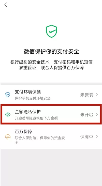 微信如何关闭钱包金额隐私保护 微信关闭钱包金额隐私保护教程