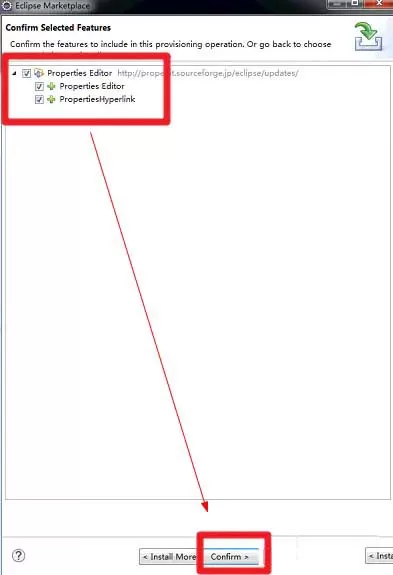 eclipse在线安装PropertiesEditor插件的操作方法