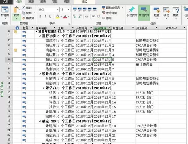 Project设置后置任务的操作教程