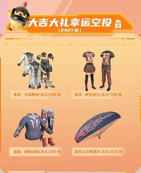 和平精英进圈2021空投怎么得?和平精英进圈2021许你新年第一份物资攻略