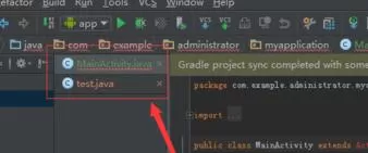 Android Studio调整标签显示位置的详细方法