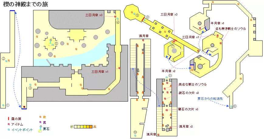 恶魔之魂重制版游戏地图标注详解 恶魔之魂重制版攻略