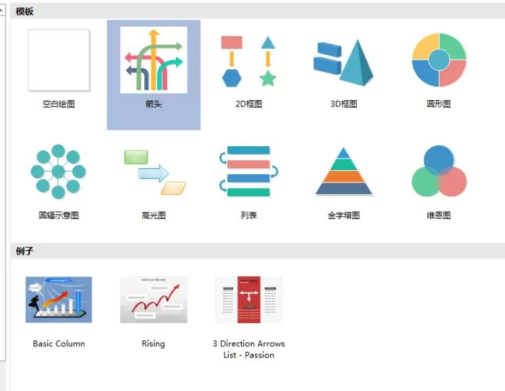 亿图流程图制作软件制作信息流方向图的操作方法