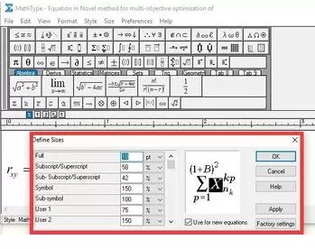 MathType批量更改已有公式的图文方法