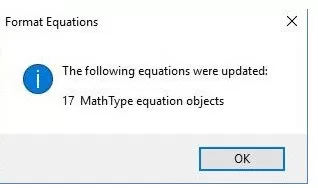 MathType批量更改已有公式的图文方法