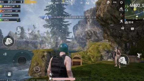 Pubg Mobile4合1地图水帘洞瀑布与宝箱解析