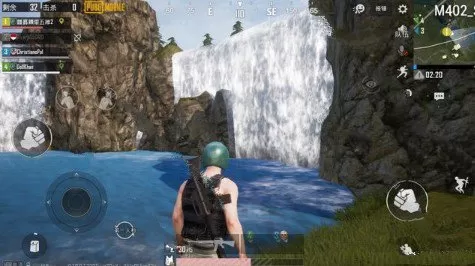 Pubg Mobile4合1地图水帘洞瀑布与宝箱解析