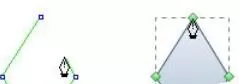 亿图流程图制作软件使用钢笔工具画直线的图文方法