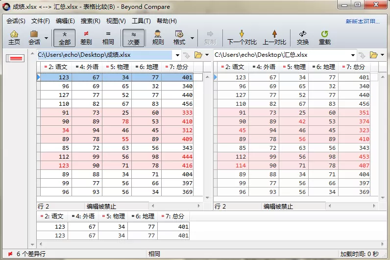 Beyond Compare设置比较文件显示样式的操作步骤