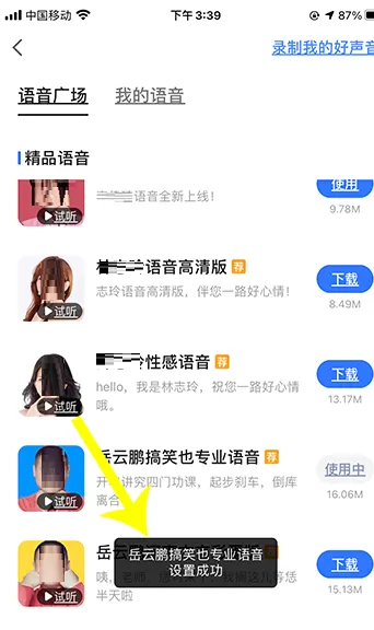 高德地图怎么下载岳云鹏语音?高德地图下载岳云鹏语音的步骤教程