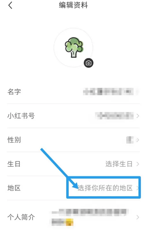 小红书资料怎么显示地区 小红书地区展示方法