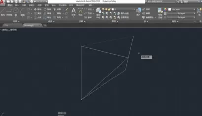 AutoCAD2019删掉多余线段的操作步骤