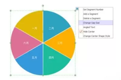 亿图流程图制作软件制作半年分布图的图文操作方法