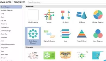 亿图流程图制作软件制作半年分布图的图文操作方法