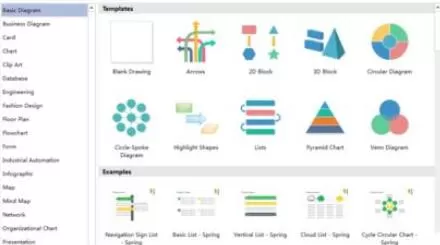 亿图流程图制作软件制作半年分布图的图文操作方法