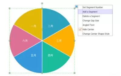 亿图流程图制作软件制作半年分布图的图文操作方法