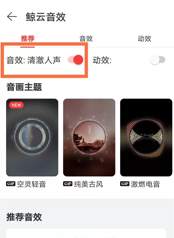 网易云音效在哪设置 网易云开启音效方法