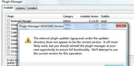 Notepad++对比两个文件代码的简单步骤