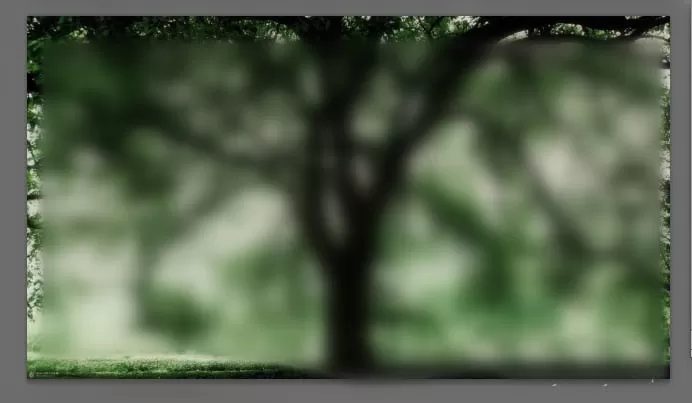 Adobe Photoshop给大树设计斑点光源的详细教学