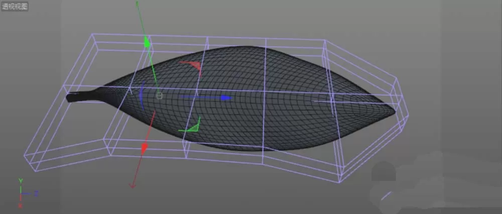 C4D建模一片绿色叶子的操作步骤