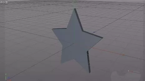 C4D制作五角星的操作方法