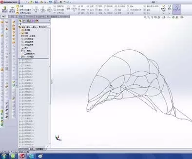 Solidworks绘制海豚的详细操作步骤