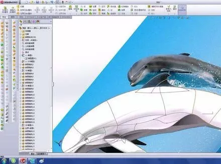 Solidworks绘制海豚的详细操作步骤