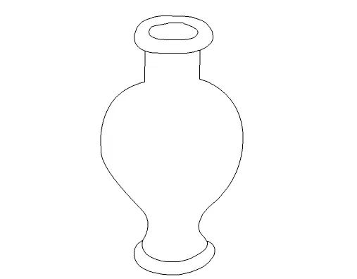 Flash绘制花瓶的操作方法